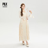 P&X设计师女装秋季中国风汉元素连衣裙套装长裙824314197 杏色 商品缩略图1