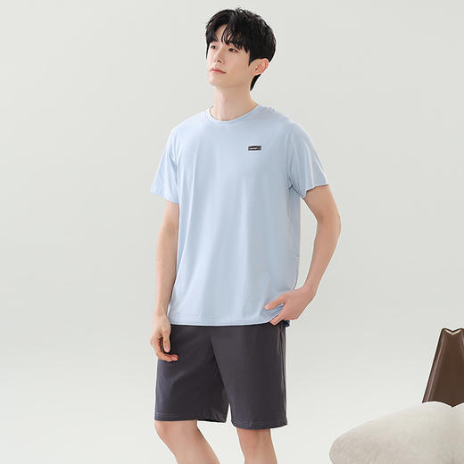 XINPAN馨盼-冰感莫代尔情侣家居服 吸湿透气 细腻柔软宽松 清凉不闷热 商品图1