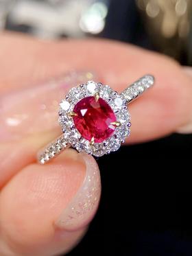 1.05ct 3.34g 红宝石戒指