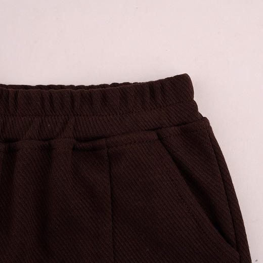 棉果果秋季新品女童洋气百搭微喇针织长裤M322200424418 商品图3