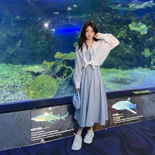 金蘑菇菇 /温莎来信 4色吊带连衣裙 小个子穿上秒变甜妹的连衣裙 商品图2