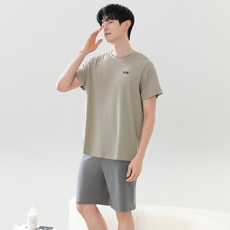 XINPAN馨盼-冰感莫代尔情侣家居服 吸湿透气 细腻柔软宽松 清凉不闷热