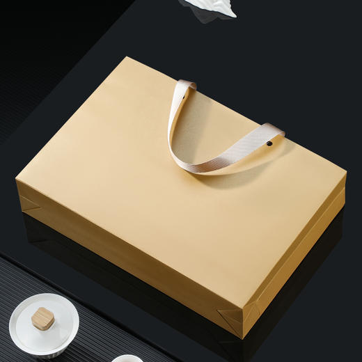 见山烤漆木盒【通版•摆泡•金】55元一套/共7套 商品图2