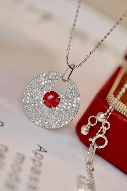 0.8ct 红宝石项链 商品图5