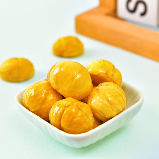 【粉糯香甜！板栗仁】即食板栗仁，颗粒饱满  口感粉糯  油润细腻，真空独立包装，去皮油栗子仁休闲食品小吃Y 商品图1