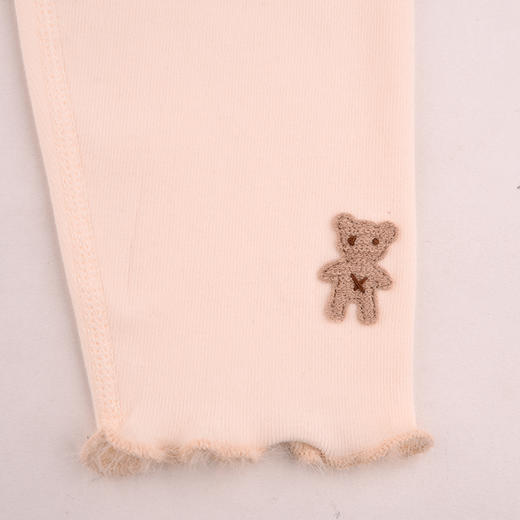 棉果果秋季新品女童春秋款百搭白色卡通打底裤打底裤M322206224444 商品图2