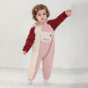 棉果果秋季新品女童撞色卡通爬服连帽连体衣M322720224408 商品缩略图0