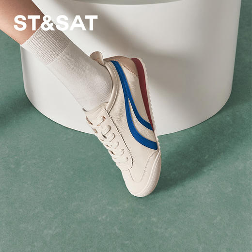 星期六美式复古经典拼色阿甘鞋SSC3112205 商品图6