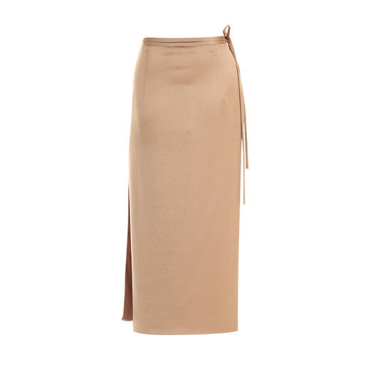 VIMAGE纬漫纪气质高腰垂坠显瘦半身裙秋季新款V2206802 商品图5