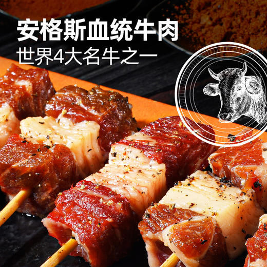 大希地安格斯牛肉串240g*3 商品图3