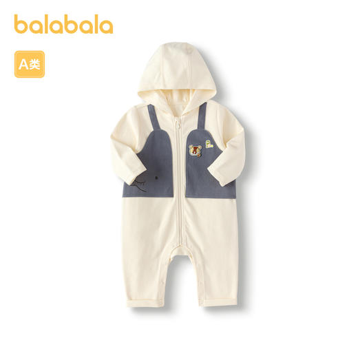 【绘本联名IP】巴拉巴拉婴儿连体衣秋装宝宝包屁衣新款假两件 商品图4
