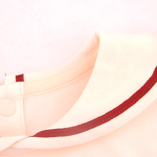 棉果果秋季新品女童卡通小熊圆领翻领套头卫衣M322180224409 商品图2