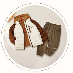 棉果果秋季新品男童秋冬轻羽绒保暖轻薄羽绒服M312102924478