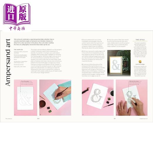 预售 【中商原版】The Calligraphy Book 进口艺术 DK书法大全 商品图4