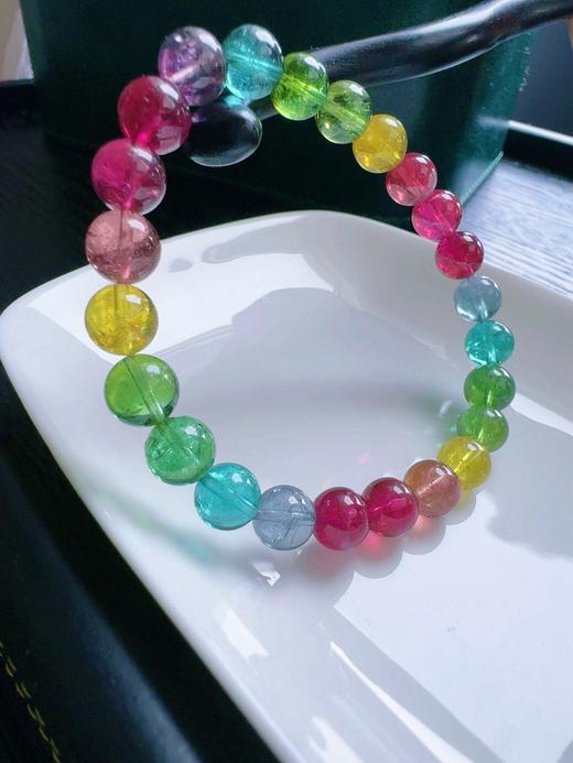 17.3g 7.6mm 碧玺手链 商品图2