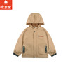 棉果果秋季新品男童加绒加厚摇粒绒防风保暖休闲冲锋衣外套连帽风衣M312100424469 商品缩略图1