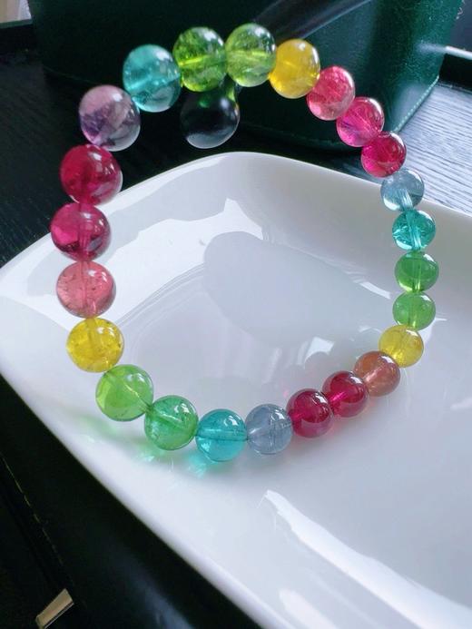 17.3g 7.6mm 碧玺手链 商品图6