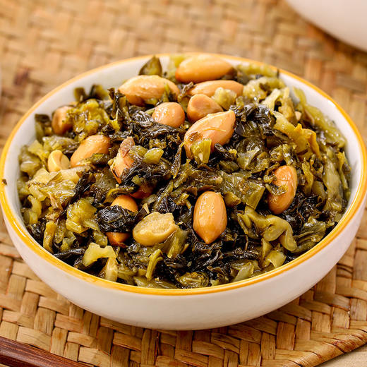 【脆口爽滑！客家梅菜花生】香辣搭配，口味爽滑，甄选优质原料，层层把关，早餐下饭梅菜花生，咸菜腌制配菜开胃小菜L 商品图3