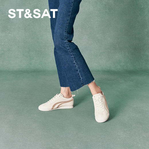 星期六美式复古经典拼色阿甘鞋SSC3112205 商品图8