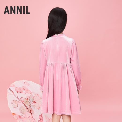 女童长袖连衣裙秋季新款安奈儿童装实体店同款AG333675 商品图2