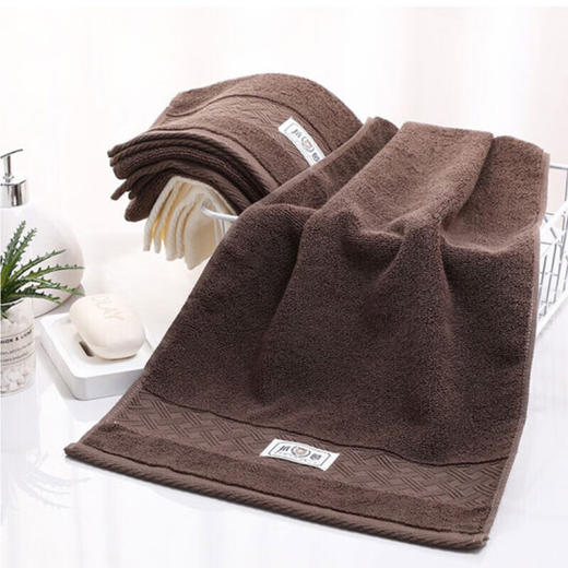 洁丽雅（Grace）抗菌毛巾新疆棉洗脸家用柔软纯棉面巾 72cm*32cm 2条装（颜色随机发货） 商品图6