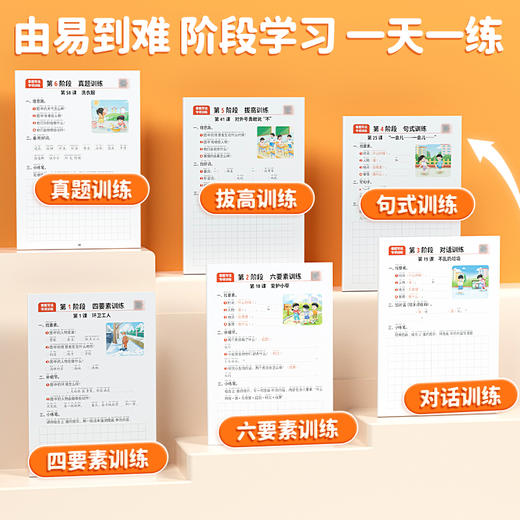 【斗半匠】看图写话一二年级专项训练小学生每日一练人教版 商品图1