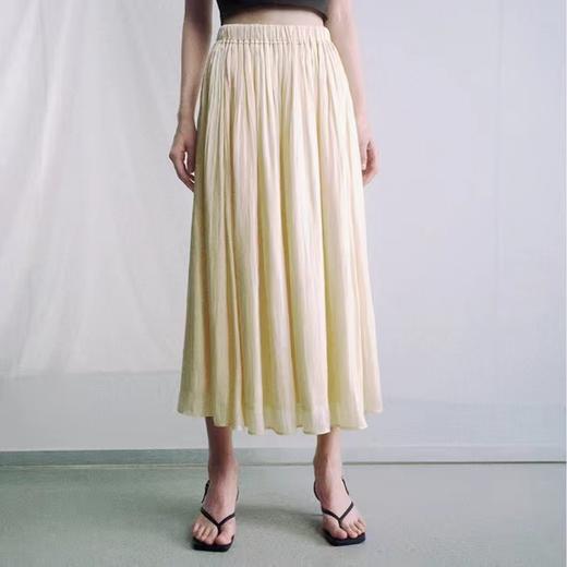 【季末补贴款】实穿系列！显高显瘦百褶半身裙子女HA240073 商品图3