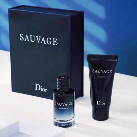 【配礼袋】DIOR/迪奥旷野男士小样两件套（ 旷野浓香10ml +沐浴露20ml ）香港直邮 商品图1