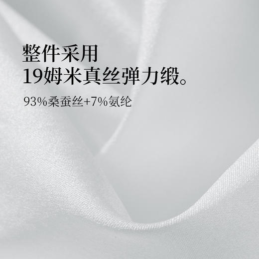 TG-TG02S235高奢真丝缎面带罩杯一体式吊带背心女光面简约桑蚕丝打底吊带 商品图3