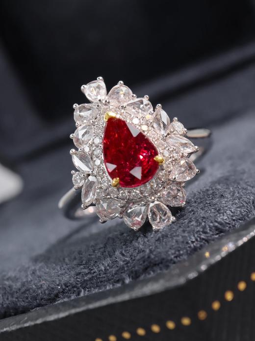 1.1ct 红宝石戒指 商品图3
