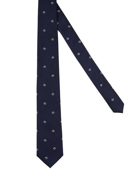 callisto蓝色桑蚕丝领带 商品图1