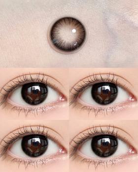 GURUUCON月抛美瞳 咕咕黑 14.2mm