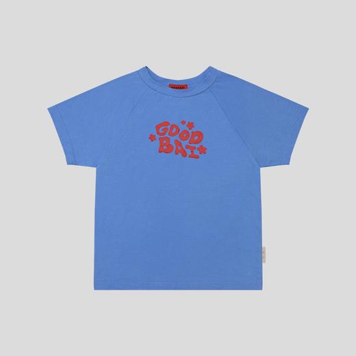 GOODBAI GOODEES撞色字母印花插肩袖短袖T恤 商品图3