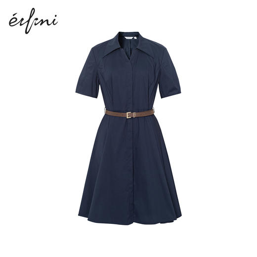 【商场同款】伊芙丽夏梭织连衣裙1F4391331 商品图0