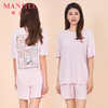 【商场同款】熳洁儿 夏季女士家居服天丝棉圆领短袖短裤套装休闲印花24203216 商品缩略图0