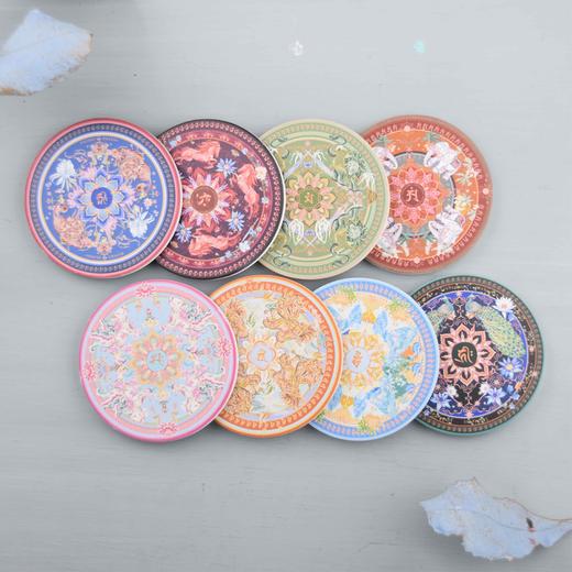 本命佛--彩色杯垫 商品图0