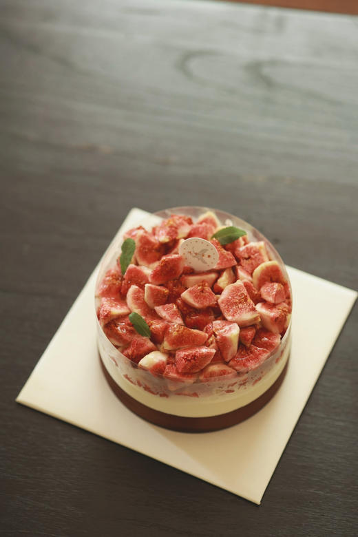 无花果马鞭草奶油蛋糕 商品图0