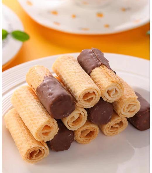 维特巴巧克力味华夫卷100g 商品图1
