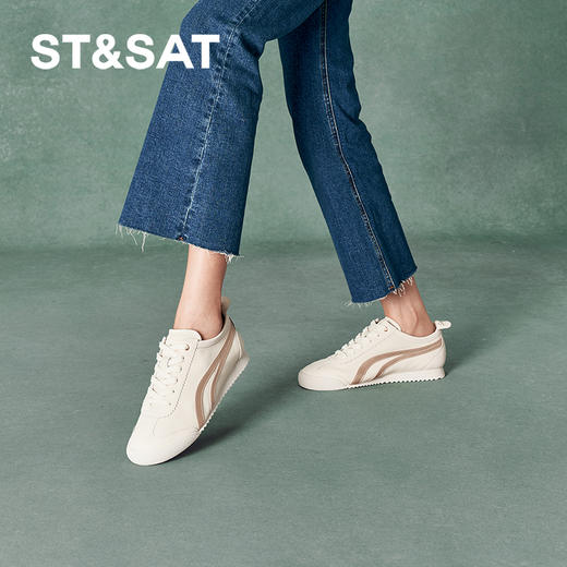 星期六美式复古经典拼色阿甘鞋SSC3112205 商品图4