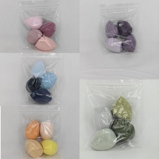 【不易卡粉，妆效出众，细节让你美得更有高级感】4个套装粉扑 非乳胶漂流瓶粉扑 美妆蛋海绵气垫 化妆不吃粉 干湿两用美妆蛋-QQ 商品图9