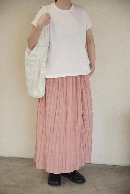 MAKU textiles｜压皱棉质一片式围裹裙半身裙 商品图3