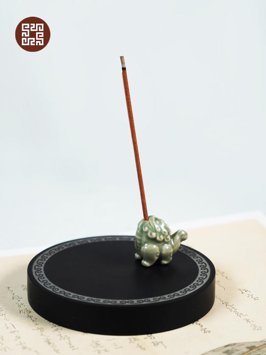 易水砚·狻猊香插 商品图0