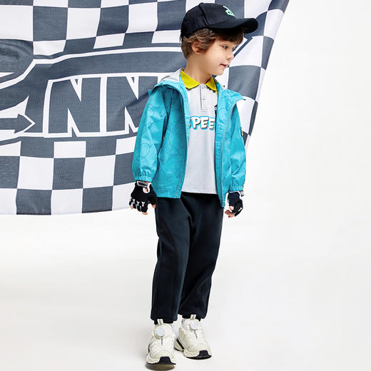 男女童活力潮搭卫裤长裤新款安奈儿童装实体店同款XM436696 商品图5