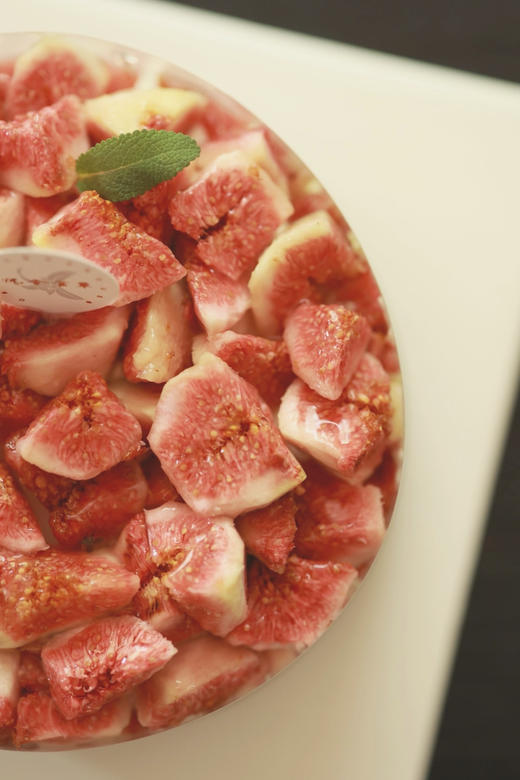 无花果马鞭草奶油蛋糕 商品图2