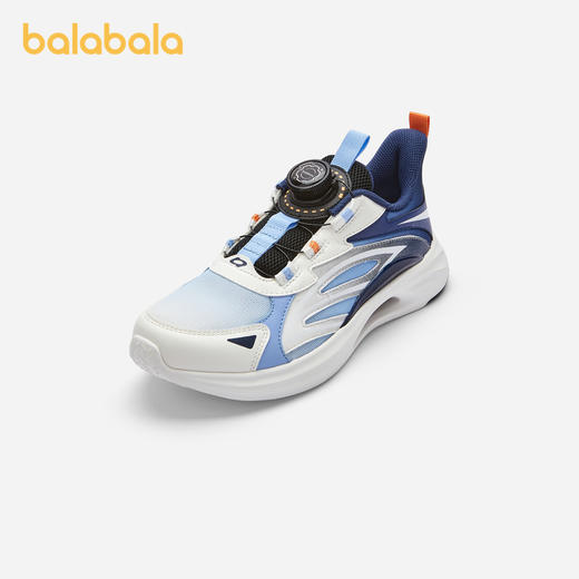 巴拉巴拉童鞋儿童运动鞋男童跑步鞋秋季新款透气网布鞋旋钮扣 商品图0