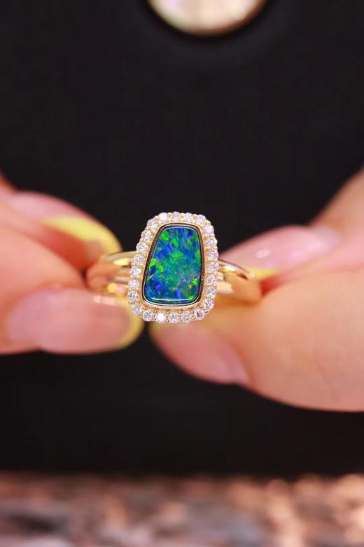 1.08ct 欧泊戒指 商品图2