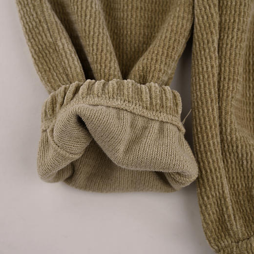 棉果果秋季新品男童洋气百搭雪尼尔针织长裤M312200224484 商品图2