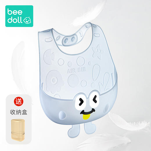 beedoll蓓兜空气围兜-海洋蓝 商品图0
