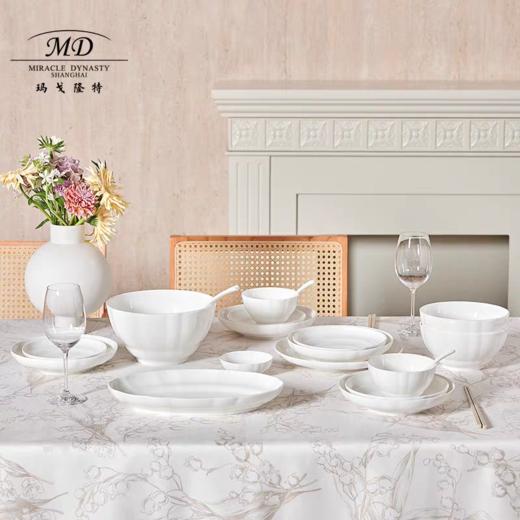 【云粉节】10楼玛戈隆特28头餐具-海棠本色 吊牌价2999元活动价999元 商品图2