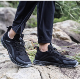 【99元秒杀！】悍途休闲鞋男夏季新款网面透气轻薄软底运动鞋低帮防滑减震跑步鞋